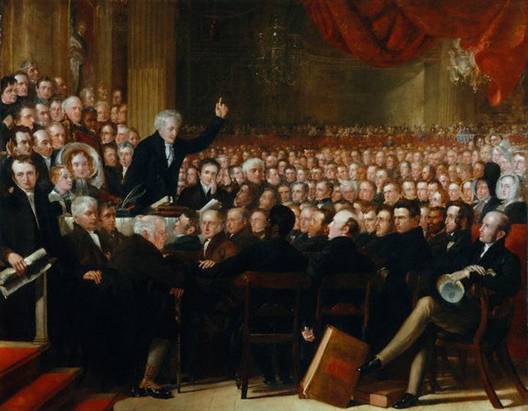 World Anti-slavery Convention, June 12-23 1840  by Benjamin Robert Haydon (1786-1846) National Portrait Gallery, London, 599.